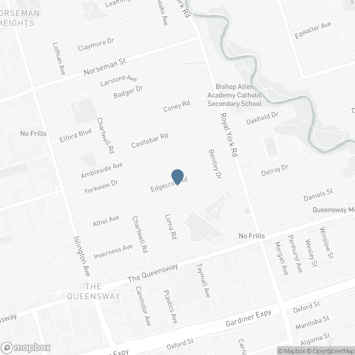 34 EDGECROFT ROAD, Toronto, Ontario M8Z 2B6